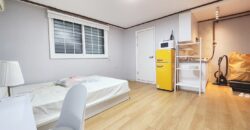 Close to Hongdae Station Fully furnished Studio Oneroom!