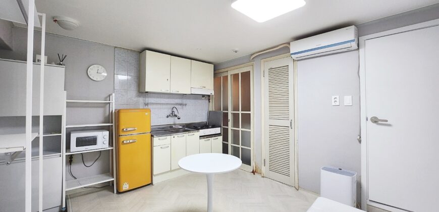 Near Hongdae Stn Fully furnished Studio Oneroom!