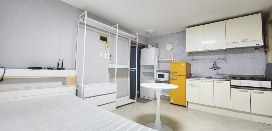 Near Hongdae Stn Fully furnished Studio Oneroom!