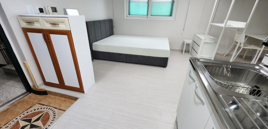 Spacious Studio, Fully furnished! 6-minute from Mangwon Station (Subway Line 6)