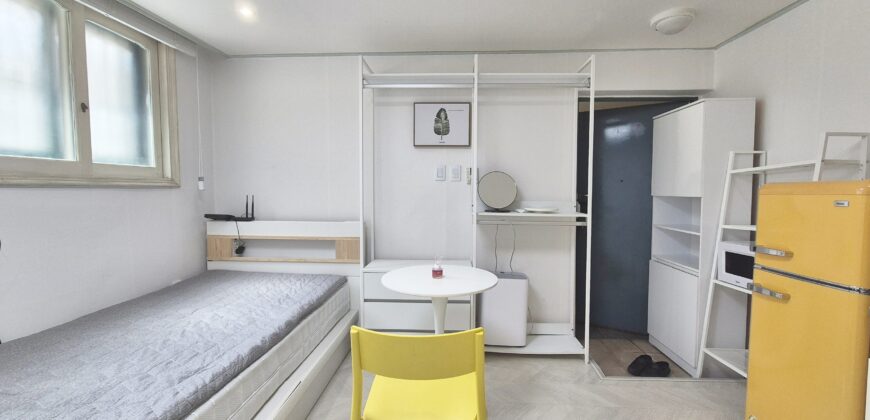 Hongdae Fully furnished Studio immediately Move-in!
